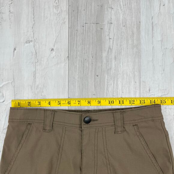 Wrangler Boys Brown Tan Lightweight Cargo Utility Hiking Outdoor Nylon Shorts 16 - Picture 10 of 12